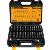 ELEAD half-inch drive socket set case—organized storage for easy transport and quick access