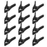 ELEAD heavy-duty metal spring clamps grip wood securely for woodworking projects.