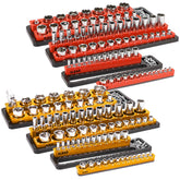 ELEAD magnetic socket organizer for 1/4 drive keeps sockets steady and accessible in any toolbox drawer.