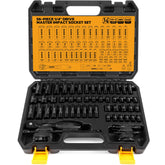 ELEAD socket set case neatly organizes 56 pieces for easy access during repairs.