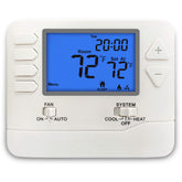 ELECTECK 5-1-1 programmable thermostat with clear interface for daily use