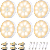 Electight 8-LED motion sensor light provides soft indoor illumination for stairs