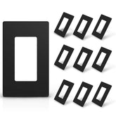 ELEGRP 1-Gang screwless faceplate front view for a seamless modern look