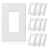 ELEGRP 1-gang screwless faceplate front view for seamless decor