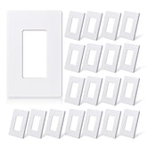 ELEGRP 1-Gang screwless faceplate midsize for a seamless outlet decor.