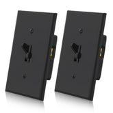 ELEGRP digital toggle dimmer switch front view showing smooth LED dimming.