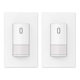 ELEGRP single-pole occupancy switch front view for hands-free lighting control.