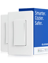 ELEGRP DTR10 touch-panel dimmer for precise brightness control.