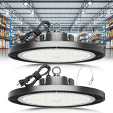 ELEKICO High Bay 250W LED light with wide 120° beam for warehouses