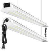 ELEKICO Super Bright 60W LED Shop Light packaging box highlighting quick setup.