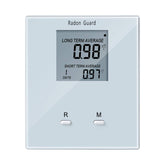 Elifecity home radon detector front view for portable room monitoring