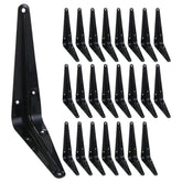 ELSKER&HOME 6-inch shelf bracket wall mount supports wood shelves with strong load capacity.