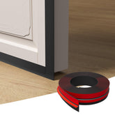 Elvone T-shaped draft stopper close-up on door edge.