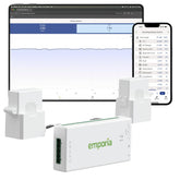 Emporia Vue 3 front view energy monitor for real-time power monitoring