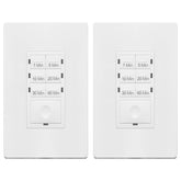 ENERLITES HET06-J6-W timer wall unit showing compact, wall-mounted control for timed operation