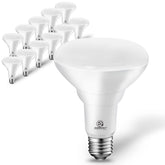 Energetic Lighting BR30 LED recessed bulb packaging for easy installation.