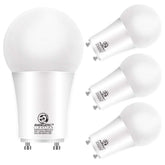 Energetic Lighting GU24 A19 LED bulb in a home lighting setup for energy efficiency.