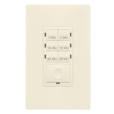 Enerlites 30-minute countdown switch front view shows simple setup