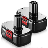 EnerMall 2-pack 4500mAh C3 battery front view for Craftsman 19.2V