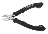 ENGINEER 4.75 inch mini nippers close-up showing flush-cut edge for PCB work