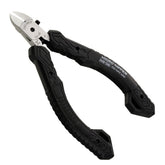 ENGINEER NS-06 compact side cutter with ergonomic ESD-safe grips for precise PCB tasks.