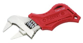 ENGINEER 110mm stubby wrench close-up of ultra slim 2mm jaws for tight spaces.