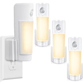 Enhon 3-pack 4-in-1 emergency light plugged into wall for outage lighting
