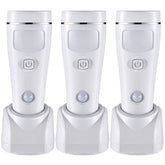 Enhon 4in1 LED emergency light plugged in provides outage illumination at a moment's notice.