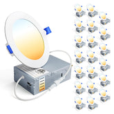 Ensenior 4-inch LED recessed downlight dimmable for flexible mood lighting