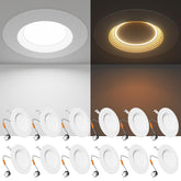 Ensenior 5-6 inch can light with night light installed in ceiling for cozy evenings