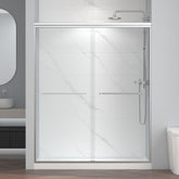 ENSO SENKA 56-60 shower door panel adjustable width for tight spaces.