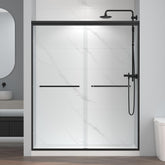 ENSO SENKA glass panel with clear tempered glass for easy cleaning.
