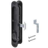 Eockatoo sliding screen door handle with latch, front view for easy replacement.