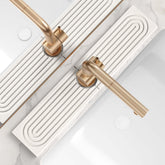 Eormoe stone faucet mat absorbs splashes to protect counters