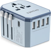 EPICKA TA-105 universal travel adapter for worldwide use across 200+ countries.