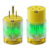 EPLESFTON lighted extension ends with power indicator for quick status check.