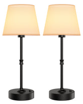 EppieBasic cordless table lamp base with vintage brass finish for elegant ambiance