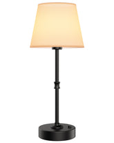 EppieBasic cordless table lamp front view with warm 2700K glow for dining ambience.