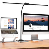 EppieBasic LED desk lamp with architect double head for versatile task lighting.