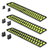 ERNST Socket Boss 3-Pack with twist-lock clips keeps sockets secure for quick access.