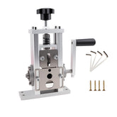 Esakoya wire stripper machine at the stripping port enabling quick copper wire prep