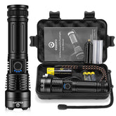 Esgofo flashlight 10000 lumens beam for long-range visibility on camping trips