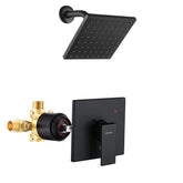 Esnbia tub shower kit 6 inch rain head for a luxurious shower experience.