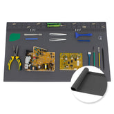 Esoldnic extra-large soldering mat showing expansive work surface for large electronics repairs.