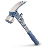 Estwing Hammertooth hammer head close-up showing one-piece forged construction and balance