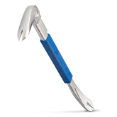 Estwing Pro Claw Nail Puller demonstrates strong leverage for easy nail removal in tight spaces
