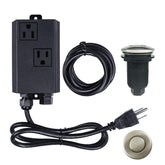 Etoolcity dual-outlet air switch module for easy disposal control