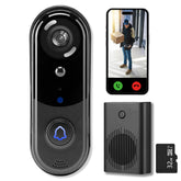 Eudic 2K head-to-toe doorbell camera view for complete porch monitoring.