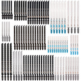 EupHHonycs 96-piece T-shank jigsaw blades kit for versatile wood and metal cuts
