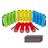 EverBrite 16-pack mini flashlights in a display box for portable emergency lighting.